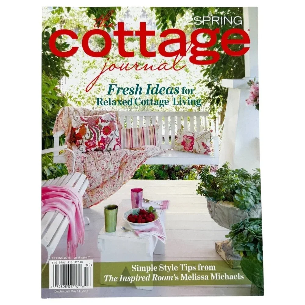 The Cottage Journal Magazines 2017‎ 2018 Autumn Spring Issue Lot Of 3 Home Decor